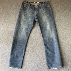 Y2K‎ Express Meneker Jeans Mens 36X32 Low Rise Fading
